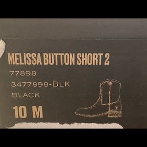 Frye Melissa Short Button Boots